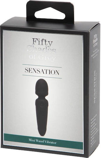 Fifty Shades of Grey Sensation Mini Δονητής Mini Wand Vibrator 10.2cm Μαύρος