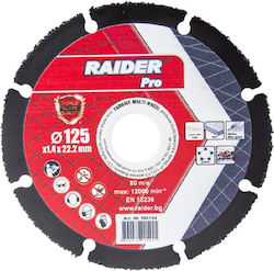 Raider 160154 Slicer/Coarse Grater Disc Metal 125mm 1pcs