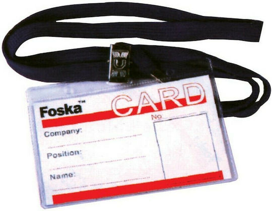 Next Conference Badge 50pcs 110x80cm with Black Lanyard