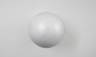 Styrofoam Craft Ball Felt Ball 12cm 6pcs