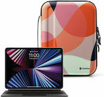 Tomtoc Smart A06 PadFolio Case pentru iPad Air / Pro 9.7'' - 11''' - Portocaliu mixt