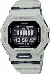 Casio G Shock Step Tracker Bluetooth 46mm Αδιάβροχο Smartwatch (Γκρι)