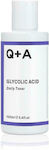 Q+A Natural Skincare Glycolic Acid Lotion Facial Toning for All Types 100ml