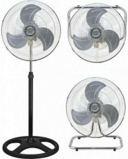 FW40-14 Vielseitiger Ventilator 70W Lüfterdurchmesser 45cm Schwarzer