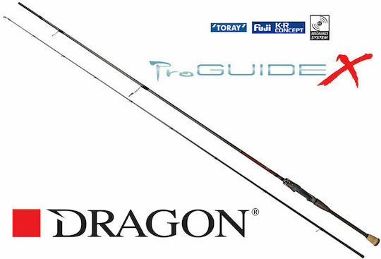 Dragon Pro Guide X Lanseta de pescuit pentru Spinning 2.45m 4-21gr