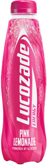 Lucozade Pink Lemonade Energy-Drink Pink Lemonade mit Kohlensäure in Flasche 380ml
