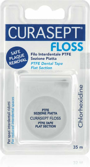 Curasept Chlorhexidine Flat Section Ață Dentară 35m 1buc