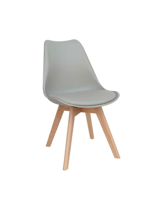 Logan Plus Kitchen Polypropylene Chair Grey 58x...