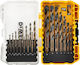 Dewalt Set of 23 Diamond Drills HSS for Metal