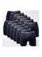 Men's Boxers Black / Blue / Grey 12Pack