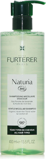 Rene Furterer Naturia Gentle Micellar Shampoos Glanz für Alle Haartypen 400ml