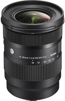 Sigma Full Frame Camera Lens 16-28mm F/2.8 DG DN Contemporary Standard Zoom for Sigma L Mount Black