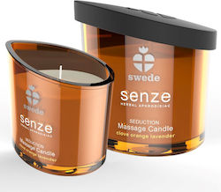 Swede Senze Herbal Aphrodisiac Масажна свещ съблазняване с аромат Карамфил, портокал, лавандула 50мл 3бр Swede Senze Herbal Aphrodisiac Масажна свещ съблазняване с аромат Карамфил, портокал, лавандула 50мл 3бр