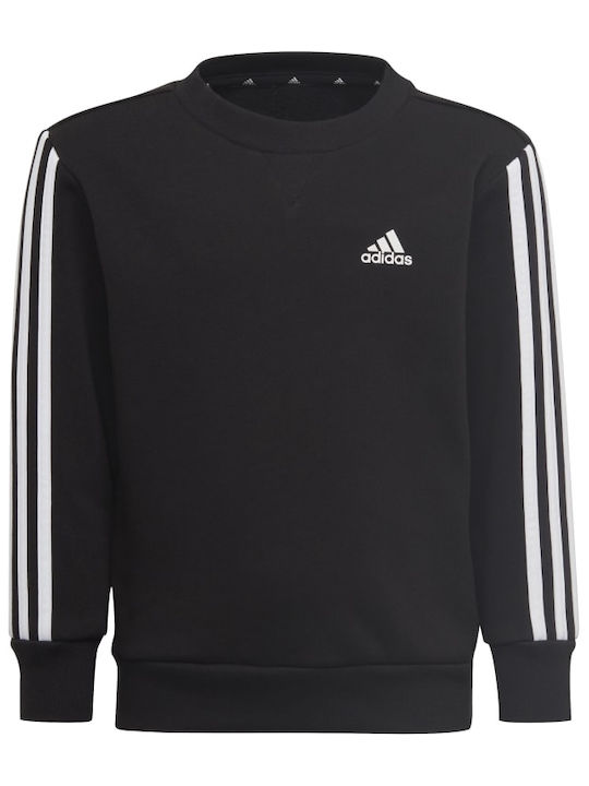 Adidas Kids Sweatshirt Black Essentials 3-Stripes