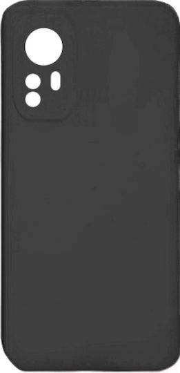 Cti Liquid Umschlag Rückseite Silikon Schwarz (Xiaomi 12 / 12X)