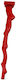 Farma 20cm Red Bird Cage Game Branch 20cm