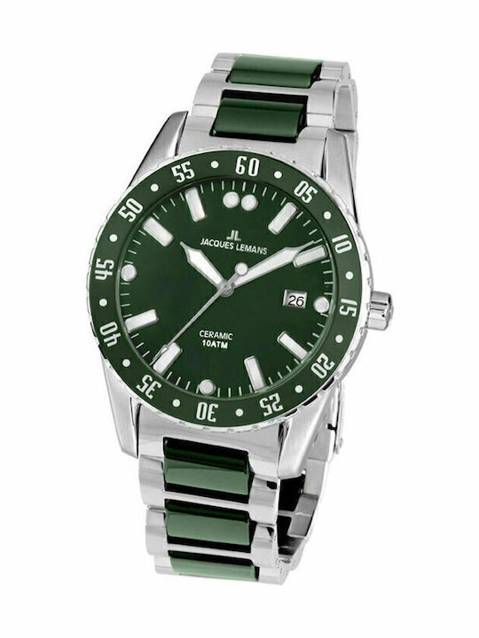 Jacques Lemans Men's Watch 42mm Battery with Ce...