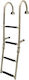 Lalizas 4 Steps Folding Boat Ladder Folding Rowing Boat Ladder 250x1109mm