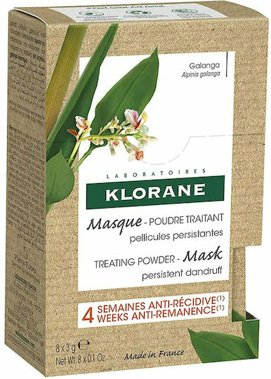 Klorane Galanga Μάσκα Μαλλιών για Επανόρθωση με Άργιλο 24gr