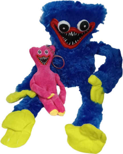 Plush Huggy Wuggy & Kissy Missy Keychain Set 40 cm