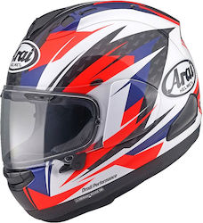 Arai RX-7V Evo Replica Full Face Helmet with Pinlock ECE 22.05 Rush Red KR520453