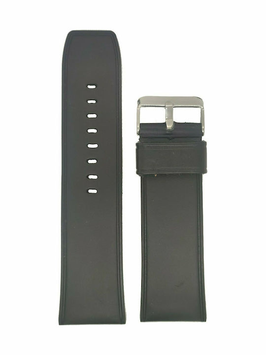 Tzevelion LR103/60JV-1-24 Leather Strap Black 24mm