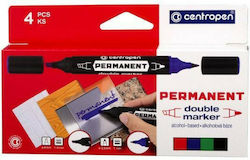 Centropen Permanent Marker Multicolour