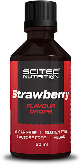 Scitec Nutrition Drops with Aroma Strawberry Gluten free 50ml