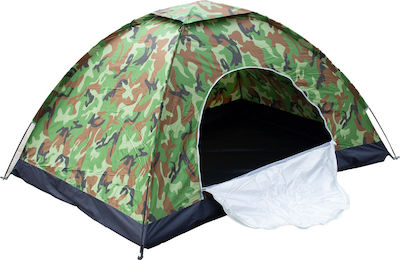 ArteLibre Campingzelt Iglu Grün für 2 Personen 200x150x110cm 14660009