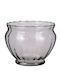 Atmosphera Gaya Διακοσμητικό Μπωλ Γυάλινο Διάφανο 17x17x19cm