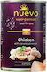 Nuevo Kitten Wet Food for Kittens in Can with Chicken, Rice and Salmon 400gr