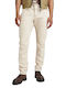 Triple A Men's Jeans Pants with Regular Straight Fit Ecru