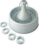 Pet Safe Automatic Cat Waterer Fountain White 380ml