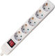 Spot Light Steckdosenleiste 5 Positionen mit Schalter ohne Kabel