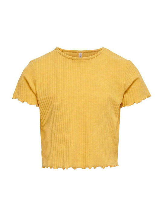 Kids Only Kids Blouse Short Sleeve Yellow