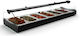 Sayl Barcelona Self - Service Beheizte Ausstellungsvitrine Ben Mari mit 6 Plätzen für Gastronomen und Leistung 1000W B119 x T39.5 x H24.5 cm
