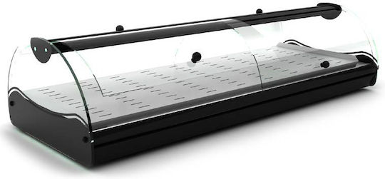 Sayl Barcelona Self - Service Θερμαινόμενη Βιτρίνα Θάλαμος με Ισχύ 1000W Π119 x Β39.5 x Υ24.5 εκ.