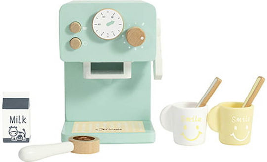 Classic World Holz-Kaffeemaschine Für Kinder Ab 3 Jahren 15,8 cm 7 Stück