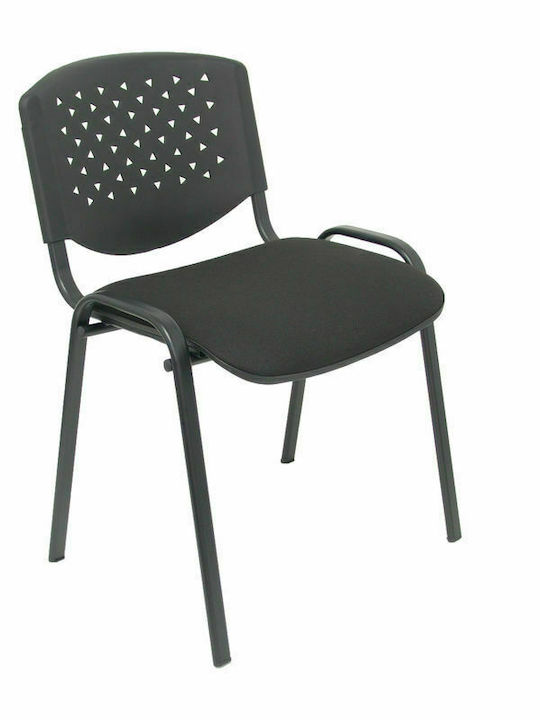 Visitor Chair PACK426PRARAN840 Μαύρη 53x57x81cm 4pcs