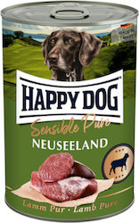 Happy Dog Neuseeland Lamm Umedă pentru Câini Câine cu Miel în Conservă 1 x 800gr.