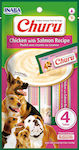 Inaba Churu Nassfutter Hunde in Dose mit Huhn ohne Gluten 4x14gr