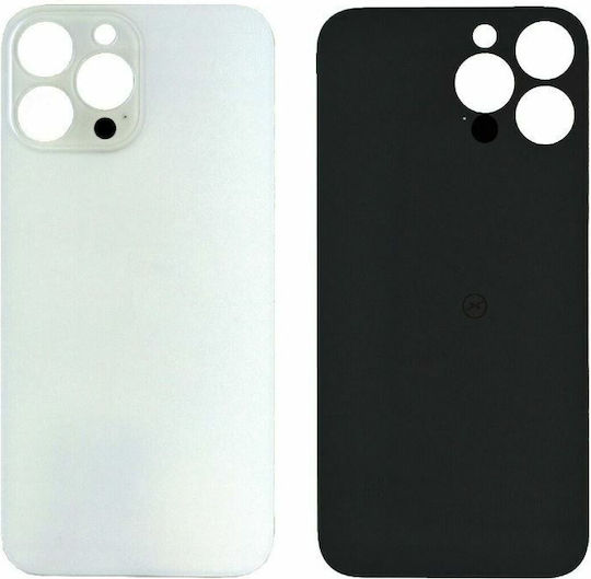 Batterieabdeckung Weiß für iPhone 13 Pro Max