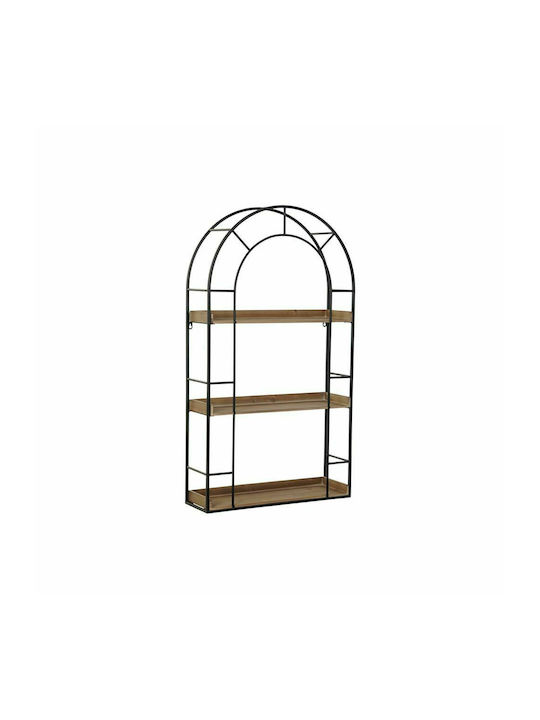 Shelving Unit Floor Brown 60x18x107cm