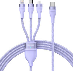 Baseus Flash Series II USB to Lightning / Type-C / micro USB Cable 1.5m