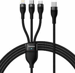 Baseus Flash Series II Плетена USB към Lightnin...