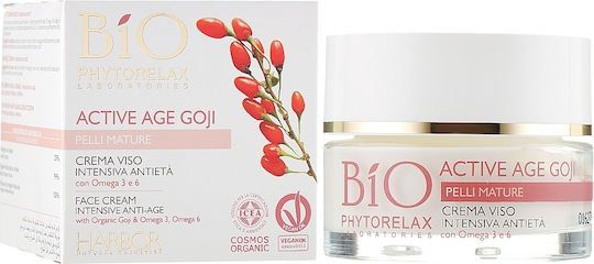 Phytorelax Bio Active Age Goji Против Стареене Крем за Лице Дневен Обем 50ml