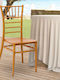 Καρέκλα Catering Πολυπροπυλενίου Tiffany Χρυσό 40x40.5x91εκ.