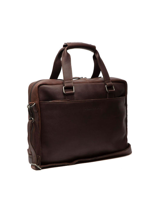 The Chesterfield Brand Chesterfield Leather Men's Briefcase Brown