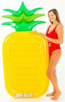 Pool Louxe Pineapple Lounge Float Inflatable Mattress Yellow 190cm AB000803