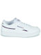 Reebok Club C 85 Damen Sneakers Cloud White / Classic Cobalt / Classic Burgundy